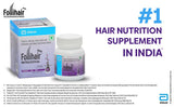 folli3 - Follihair New By Abbott 30S Bottle (Pack Of 3) Tablet, 3 Count, 30 Capsules each - Looknstyle