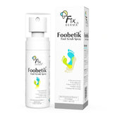 Fixderma Foobetik Foot Scrub Spray with Lactic Acid | 30 sec Foot Facial Spray | Foot Scrubber for Dead Skin | Callus Remover Spray | Heel Scrubber for Feet|Instantly Smooth & Soft Feet - 50ml