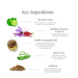 Forestsilkeningshowerwash - Forest Essentials Shower Wash Lime Saffron Oudh - Looknstyle