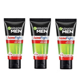 ganfw - Garnier Acno Fight Face Wash for Men, 50g (Pack of 3) - Looknstyle
