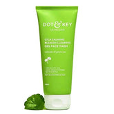 Dot & Key CICA Face Wash for Acne Prone Skin, 2% Salicylic Acid with Green Tea | For Oily & Sensitive Skin | Sulphate Free for Men & Women | Oil Control Face Wash with Zinc | 100ml
