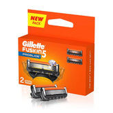 gltfsn5bld - Gillette Fusion Proglide Blades for men - 2 count for Perfect Shave and Perfect Beard Shape - Looknstyle