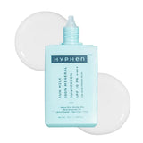 HYPENSUNMILK - Hyphen Sun Milk 100% Mineral Sunscreen Spf 50 Pa++++ Uv+ Bluelight Protection, 25% Nano Zinc Oxide | Sensitive, Acne Prone & Oily Skin, Water Resistant Sun Protect | For Women And Men - 50 Ml - Looknstyle