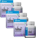 Follihair New Abbott New Biotin With Vitamins (30 Tablets) Pack of 3