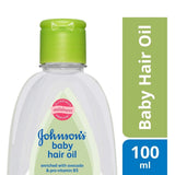 jvavcol - Johnson's Baby Hair Oil with Avocado, 100ml - Looknstyle