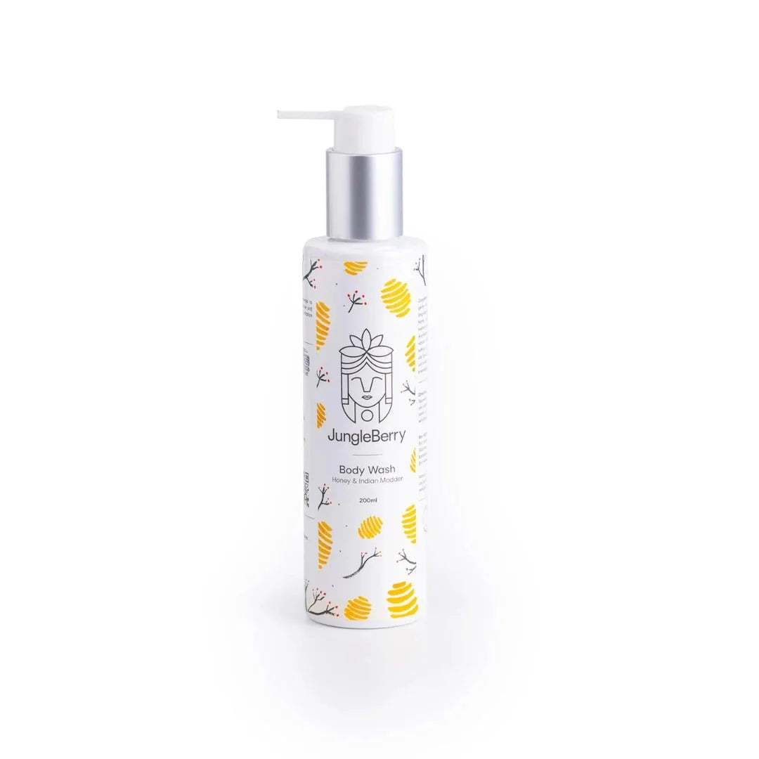 JUNGLE BERRY Body Wash Honey & Indian Madder | 200 ml - Deals999