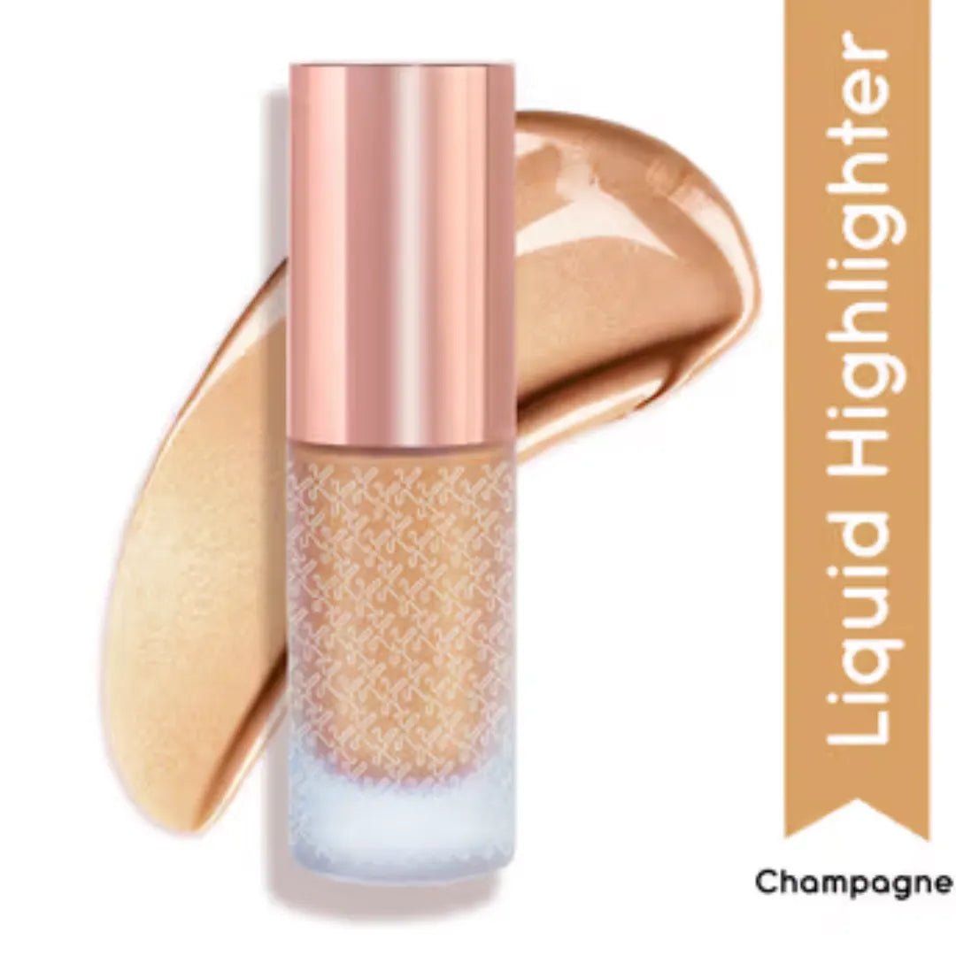 Kay illuminating champagne - Kay Beauty Hyper Gloss Liquid Luminizing Highlighter - Champagne (8.5ml) - Looknstyle