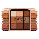 L.A GIRL Keep It Playful - 9 Color Eye Palette - Foreplay | Soft Mattes | Smooth Shimmers & Intense Foils | Easy To Blend | Travel Friendly | 14 Gm, Multicolor - Deals999