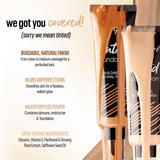 L.A Girl - Tinted Foundation - Medium Beige | Sheer to medium coverage and a natural finish | Needle tip nozzle for mess free application | Paraben - free, cruelty - free, & vegan | 30 ml - Deals999