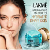 lakme gell cream - Lakme Hyaluronic Dewy Gel Creme with Hyaluronic Acid 50G - Looknstyle