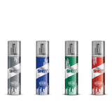 LAYER'R SHOT power play, deep desire, royal jade and red stallion body spray for men 135ml