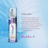 Layer'r Wottagirl French Peony & Tropical Berry body spray for women 135ml