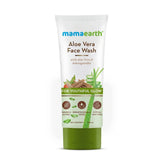 alovefw1 - Mamaearth Aloe Vera Face Wash with Aloe Vera & Ashwagandha for a Youthful Glow (100ml) - Looknstyle