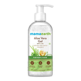 mavgrl 300 ml - Mamaearth Aloe Vera Gel For Face, with Pure Aloe Vera & Vitamin E for Skin and Hair - 300ml - Looknstyle