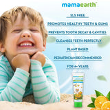 meaotp - Mamaearth Awesome Orange Toothpaste For Kids (50gm) - Looknstyle