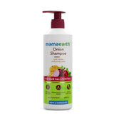 meonnsh4001 - Mamaearth Onion Shampoo for Anti Hair Fall & Hair Growth with Onion Oil & Plant Keratin (400ml) - Looknstyle