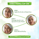 Mamaearth Rice Face Scrub For Glowing Skin