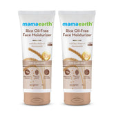 Mamaearth Rice Oil - Free Face Moisturizer for Oily Skin - 80g (Pack of 2) - Deals999