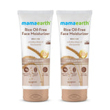 Mamaearth Rice Oil - Free Face Moisturizer for Oily Skin - 80g (Pack of 2) - Deals999