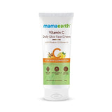 mavidaigcr - Mamaearth Vitamin C Daily Glow Face Cream With Vitamin C & Turmeric For Skin Illumination - 80 G - Looknstyle