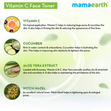 mmvcft - Mamaearth Vitamin C Face Toner With Vitamin C & Cucumber (200ml) - Looknstyle