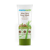 Mamaearth Aloe Vera Face Wash with Aloe Vera & Ashwagandha for a Youthful Glow (100ml)