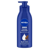 NIVEA Cocoa Nourish BODY LOTION -Cocoa butter & Vit E for 48H deep moisturization,Very Dry skin (400ml)