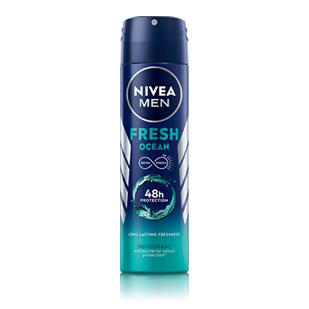 nv98 - NIVEA Fresh Ocean Deodorant For Men - 150ml - Looknstyle