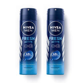 nv46 - NIVEA MEN Fresh Active Deodorant For Men - 150ml (Pack of 2) - Looknstyle