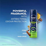 NIVEA Men Fresh Power Deodorant Spray (150ml) - Deals999