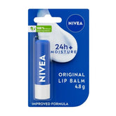 NIVEA Lip Balm, Original Care, 4.8g