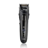 nht1098 - Nova NHT 1098 USB Titanium Coated: 150 Minutes Runtime Beard Trimmer for Men (Black) - Looknstyle