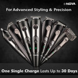 nong1148multi - NOVA SuperGroom NG 1148 USB Trimmer 45 min Runtime 34 Length Settings - Looknstyle