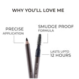 Nykaa Brow Chika WOW Eyebrow Pencil - Coven Cocoa 01 (1.08g) - Deals999
