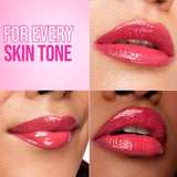 Nykaa Lip Glaze High Shine and Pigment Lip Gloss Oil Lip Glaze - Pink Meringue