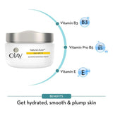 olnatdacr - Olay Natural Aura Day Cream with SPF 15 | Glowing Radiance Cream - 50g (Pack of 2) - Looknstyle