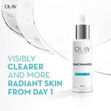 olynicsrm30 - Olay Niacinamide Face Serum For Clear & Even Skin, Fights Dark Spots & Dullness (30ml) - Looknstyle