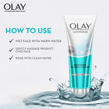 oltluclr - Olay Total Effects Foaming Cleanser | Olay Luminous Brightening Foaming Cleanser | Face Wash - 100ml Each - Looknstyle