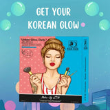PakDee Professional Korean Glow Make - up CTM Kit, 3 - in - 1 Cleanser, Toner, Moisturizer, For All Skin Types - Deals999
