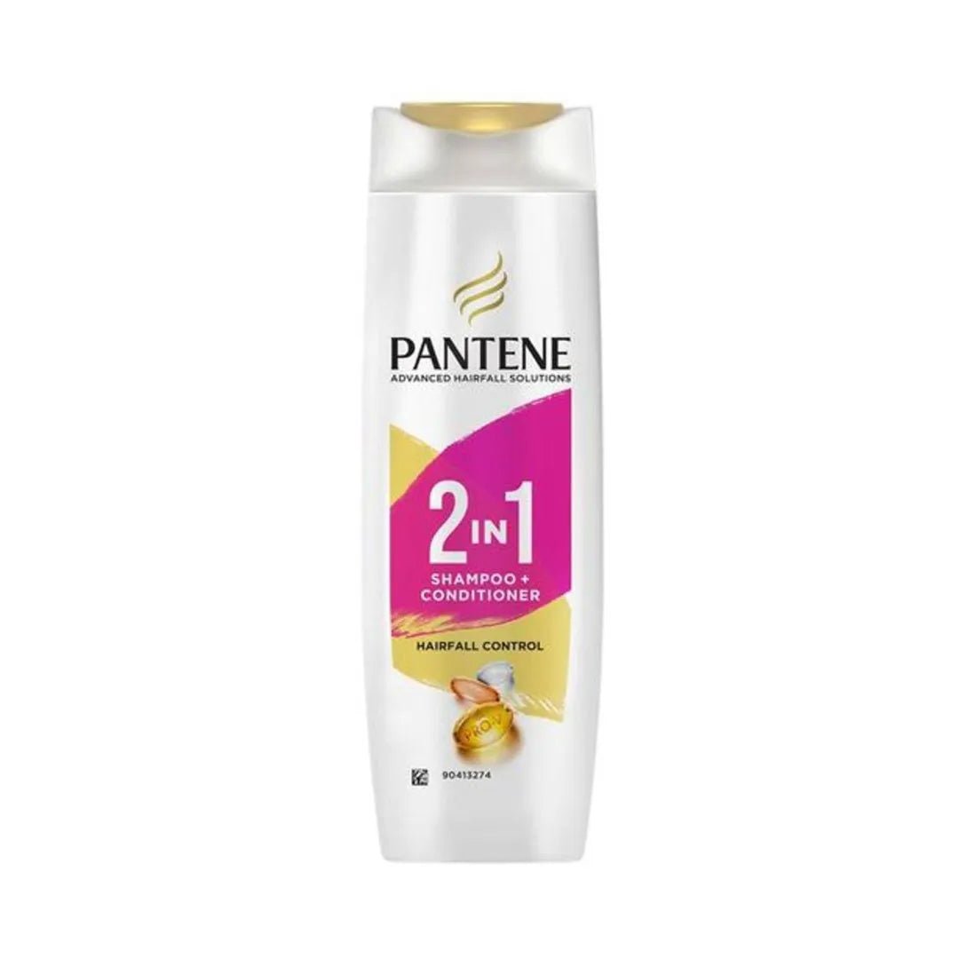 PAN4 - Pantene Advanced Hairfall Solution 2 - In - 1 Anti - Hairfall Shampoo & Conditioner (180ml) - Looknstyle