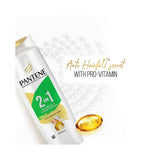 PAN1 - Pantene Advanced Hairfall Solution 2 - In - 1 Silky Smooth Shampoo & Conditioner (340ml) - Looknstyle