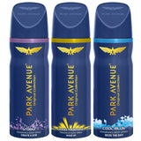 parka6 - Park Avenue Good Morning, Cool Blue, Storm Deodorants For Men 150ml Each (Combo Of 3) - Looknstyle