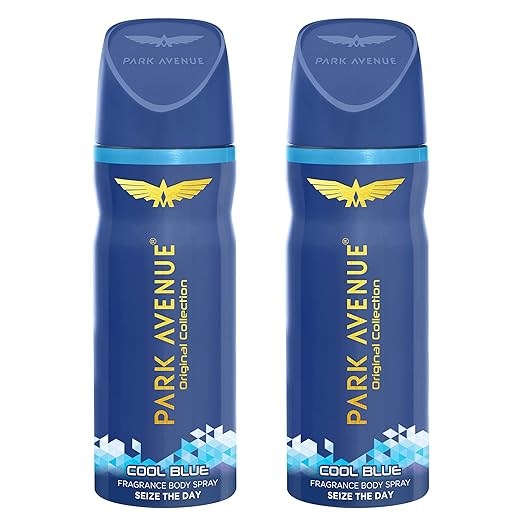 pak54 - Park Avenue Men's Classic Deo Cool Blue 100Gm*2 (Pack of 2) - Looknstyle