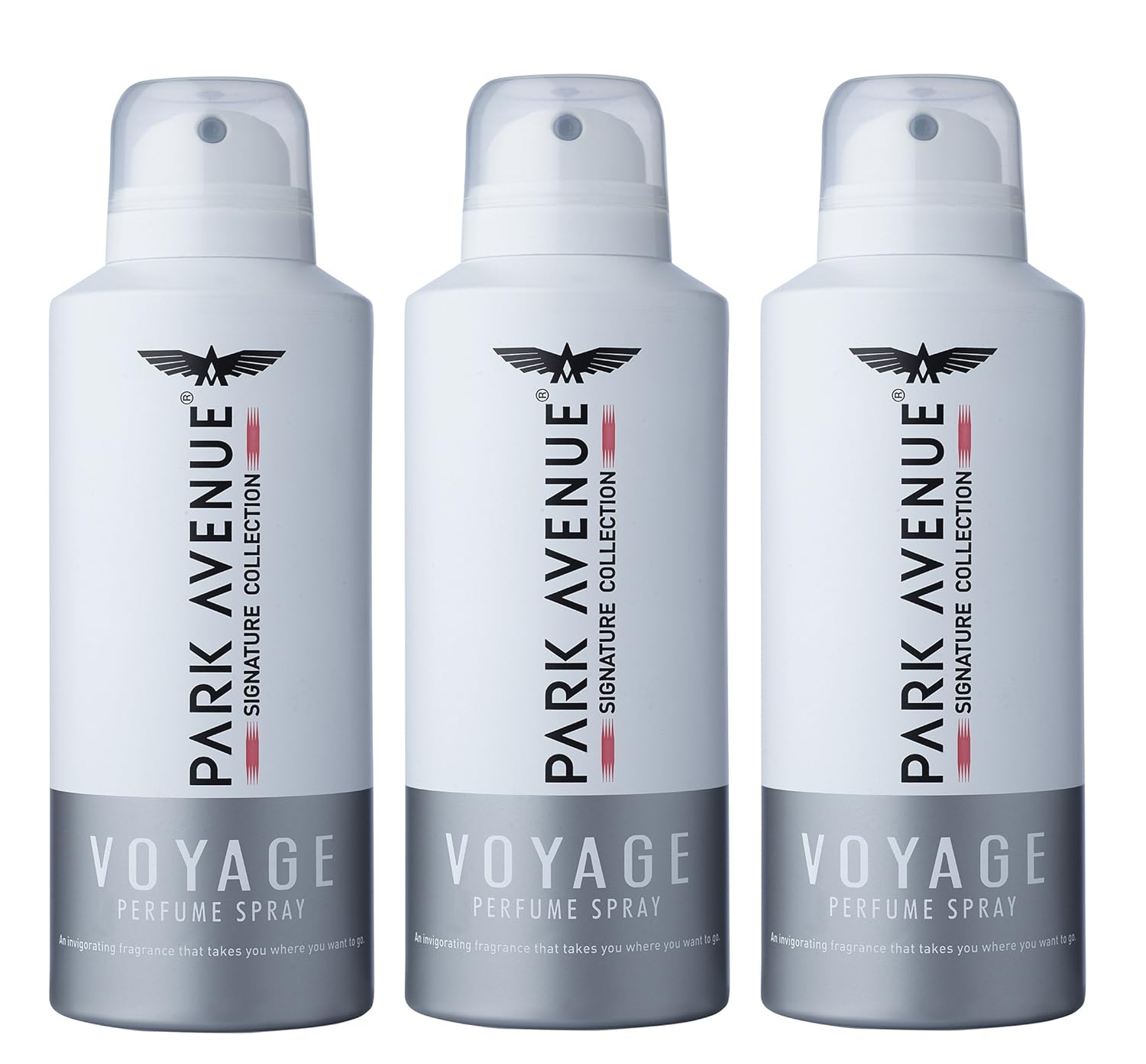 parka7 - Park Avenue Voyage Signature Collection Perfume Spray for Men, 120ml (Pack of 3) - Looknstyle