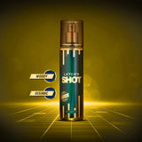 Layer'r Shot Gold Passion Deodorant Body Spray For Men - 135ml (Pack of 3)