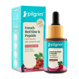 PILGRIM French Red Vine & Hyaluronic acid serum with peptides For women & men | All skin types | 30 ml