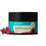 pmrdvnfccrm-PILGRIM French Red Vine Youthful Glow Moisturizer SPF 30 with Vitamin C, Rosehip Oil For Anti Ageing, Sun Protection PA+++, Daily Use, Dry, Oily, Combination Skin, Men & Women, 50g-Looknstyle