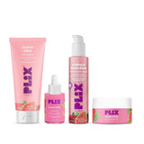 plixstcfw - PLIX - THE PLANT FIX Guava & Roses Regime for Bright Skin & Balanced Skin pH| Hydrating Cleanser| 2 - in - 1 Toner Serum| Vitamin C Serum | Smoothie Moisturizer | For Men & Women (pack of 4 ) - Looknstyle