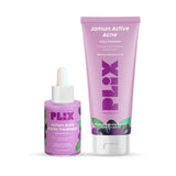 PLIX - THE PLANT FIX Jamun Face Wash and Acne Marks Serum Combo(100ml + 30ml) For Acne spots & Oil Control, For Breakouts | Oily & Acne Prone Skin | Women & Men - Deals999