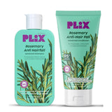 PLIX - THE PLANT FIX Rosemary Anti Hairfall Regime| Advanced Shampoo - 200ml & Conditioner - 175ml - Deals999